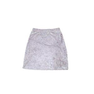 Forever 21 Crushed Velvet Mini Skirt